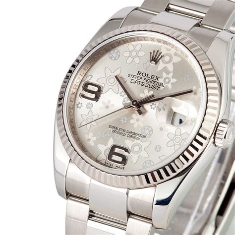 rolex floral dial watch|authentic rolex dials.